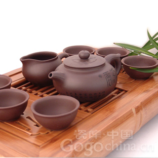 宜兴紫砂茶具 8头茗香紫砂茶具套装