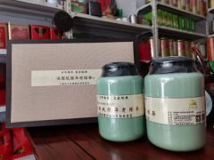 丰顺县洋西坑陈年老绿茶400克陶瓷礼品装图5